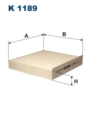 Interieurfilter Filtron K 1189 Laatste Versie