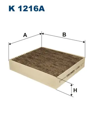 Interieurfilter Filtron K 1216A Topkwaliteit