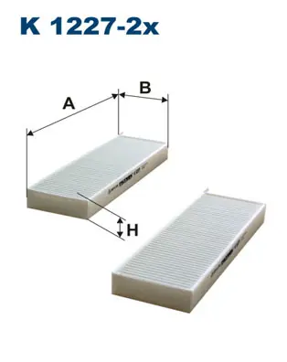 Gratis Verzending Interieurfilter Filtron K 1227-2x