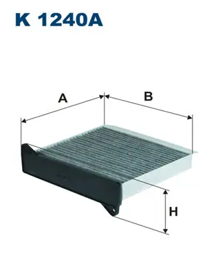 Interieurfilter Filtron K 1240A Aanbieding