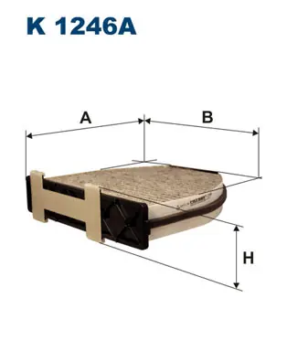 Snelle Levering Interieurfilter Filtron K 1246A