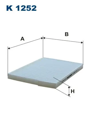 Lage Kosten Interieurfilter Filtron K 1252