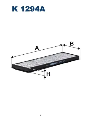 Korting Interieurfilter Filtron K 1294A