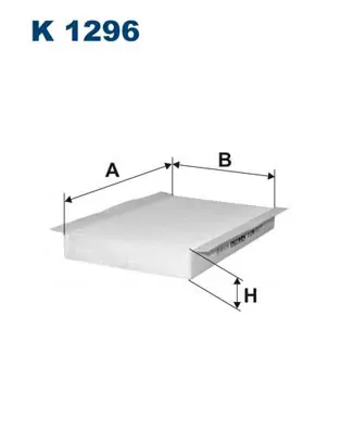 Interieurfilter Filtron K 1296 Actieprijs