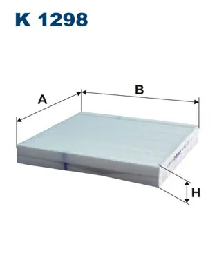 Interieurfilter Filtron K 1298 Handgemaakt