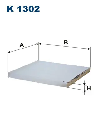 Interieurfilter Filtron K 1302 Gratis Retour