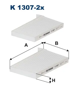 Hete Deal Interieurfilter Filtron K 1307-2x