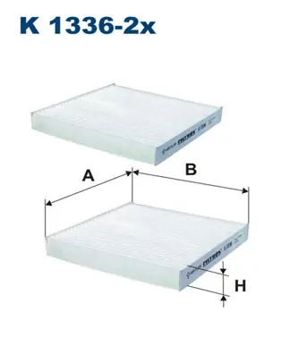 Veilige Betaling Interieurfilter Filtron K 1336-2x