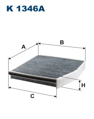 Interieurfilter Filtron K 1346A Authentiek