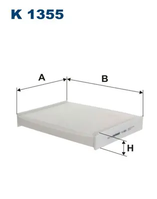 Interieurfilter Filtron K 1355 Luxe