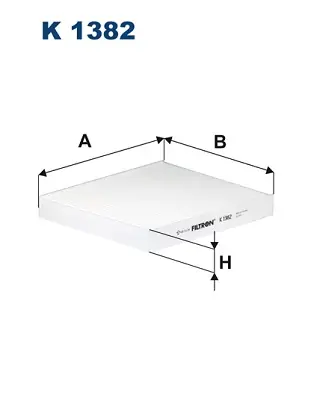 Interieurfilter Filtron K 1382 Superprijs
