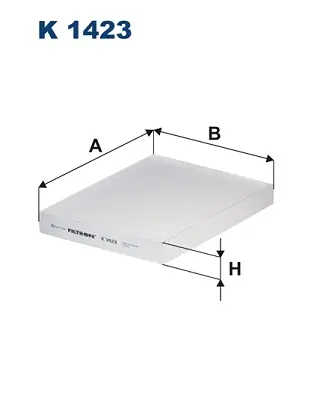 Interieurfilter Filtron K 1423 Topkwaliteit