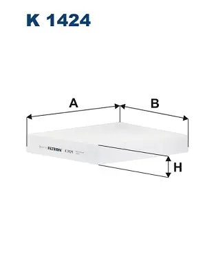 Weekendaanbieding Interieurfilter Filtron K 1424