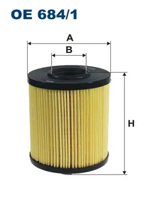 Gratis Retour Oliefilter Filtron OE 684\\/1