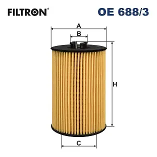 Oliefilter Filtron OE 688\\/3 Must-Have