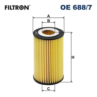 Oliefilter Filtron OE 688\\/7 Beperkte Voorraad
