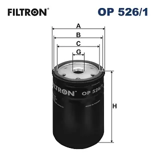 Gereduceerde Prijs Oliefilter Filtron OP 526\\/1