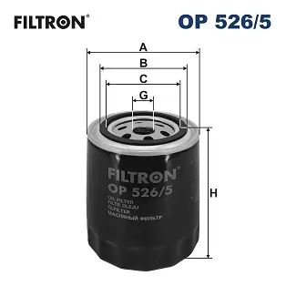 Nieuw Oliefilter Filtron OP 526\\/5