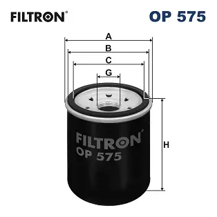 Oliefilter Filtron OP 575 Exclusief