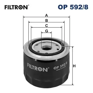 Oliefilter Filtron OP 592\\/8 Authentiek