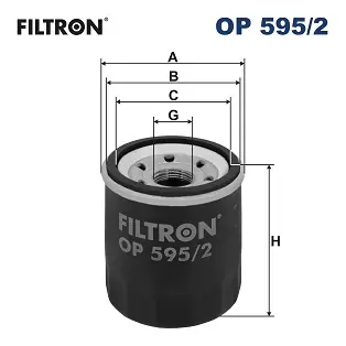 Koopje Oliefilter Filtron OP 595\\/2