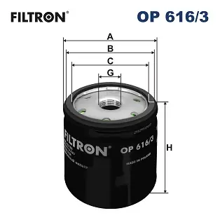 Seizoensaanbieding Oliefilter Filtron OP 616\\/3