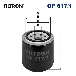 Limited Edition Oliefilter Filtron OP 617\\/1