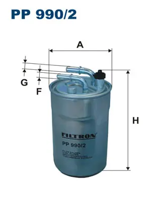 Dagaanbieding Brandstoffilter Filtron PP 990\\/2