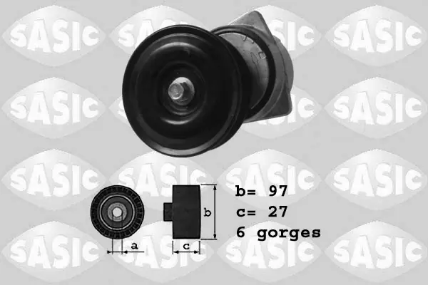 Origineel Spanner poly V-riem Sasic 1626095