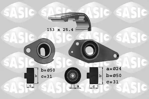 Flitsaanbieding Distributieriem kit Sasic 1754018