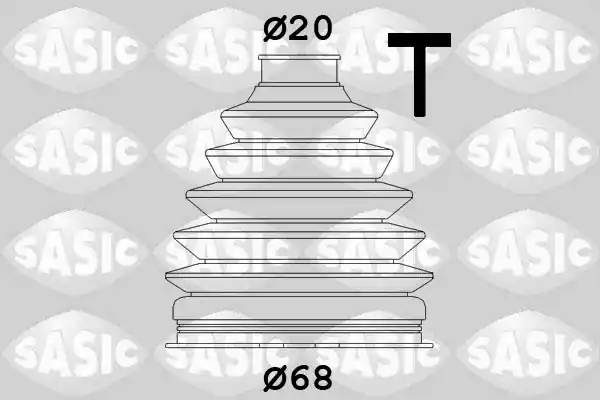Laatste Versie Aandrijfashoes Sasic 1900033