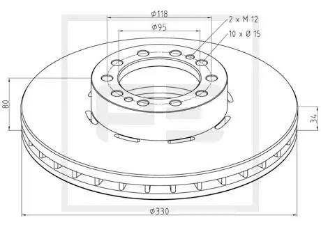 Bestel Nu Remschijven Pe Automotive 256.029-00A