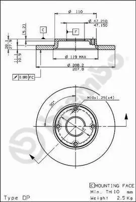 Nu Kopen Remschijven Brembo 08.5877.10