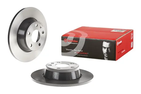 Express Levering Remschijven Brembo 08.9769.11