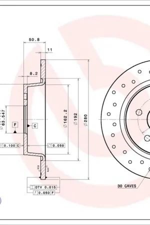 Exclusief Remschijven Brembo 08.B601.1X