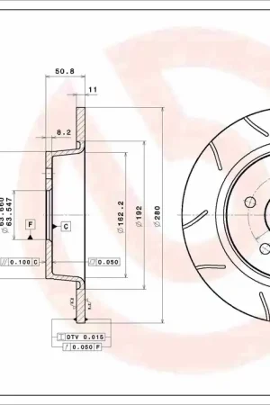 Remschijven Brembo 08.B601.75 Rechtstreeks Van De Fabrikant