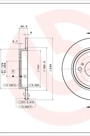 Ambachtelijk Remschijven Brembo 08.E527.11