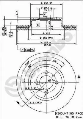 Shop Nu Remschijven Brembo 09.4768.10
