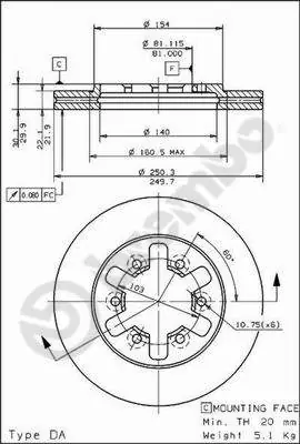 Direct Beschikbaar Remschijven Brembo 09.5014.10