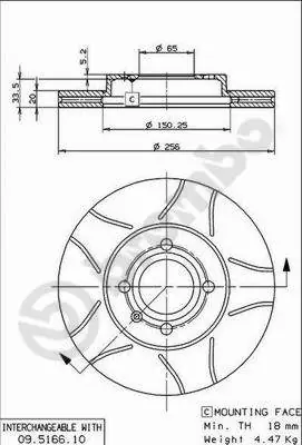Shop Nu Remschijven Brembo 09.5166.75