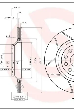 Remschijven Brembo 09.A200.75 Limited Edition