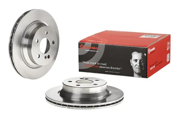 Remschijven Brembo 09.A358.10 Luxe