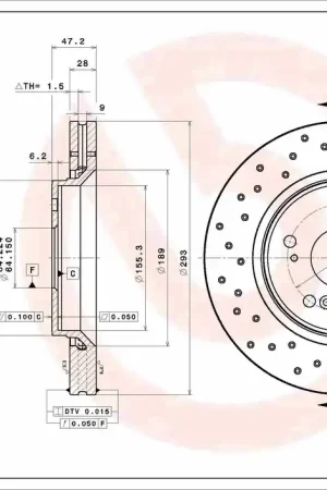 Meest Verkocht Remschijven Brembo 09.A866.1X