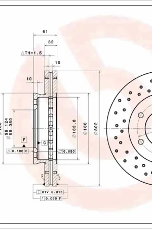 Gratis Retour Remschijven Brembo 09.C424.1X