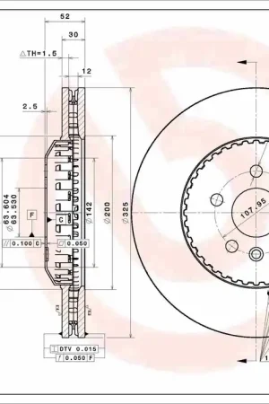 Modern Remschijven Brembo 09.C981.23
