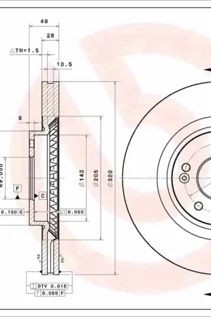 Seizoensaanbieding Remschijven Brembo 09.E237.11