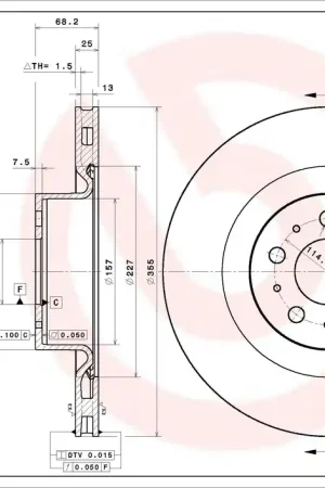 Speciale Aanbieding Remschijven Brembo 09.E478.41