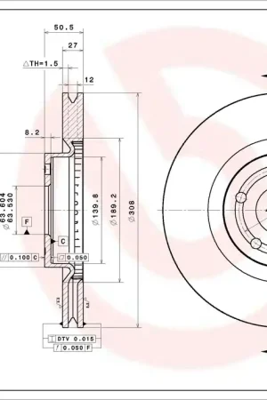 Remschijven Brembo 09.N378.11 Laatste Kans