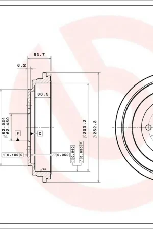 Remtrommel Brembo 14.E275.10 Bestseller