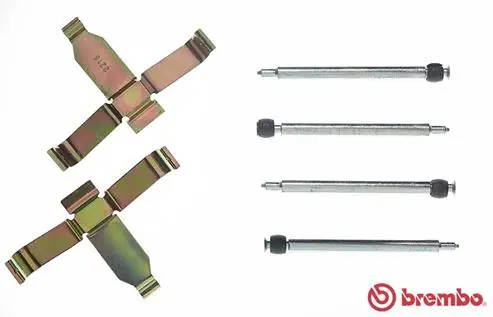 Rem montageset Brembo A 02 204 Betrouwbaar